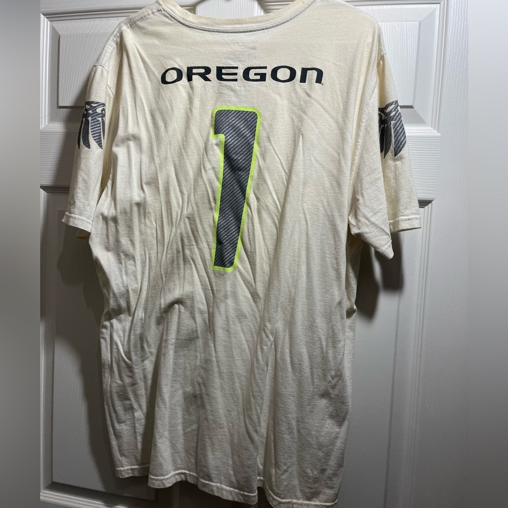 Vintage Oregon ducks football shirt
